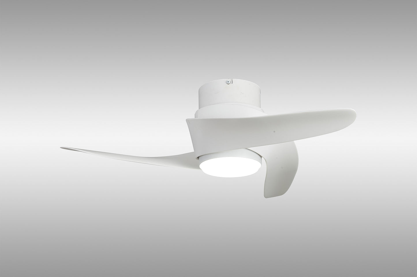 Mantra M9061 Groenland XS 79.5cm 30W LED Dimmable Ceiling Light With Built-In 24W DC Fan, 2700-5000K Remote Control, 2640lm, White, 5yrs Warranty