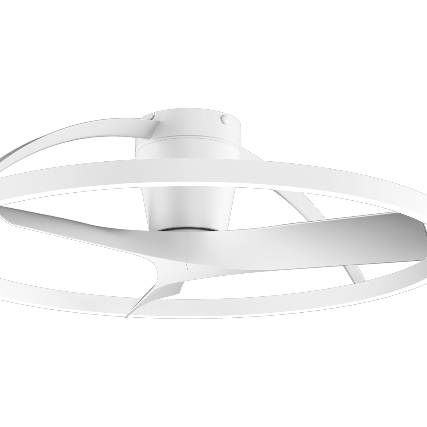 Mantra M9043 Nepal II 75cm 32W LED Dimmable Light With Built-In 32W DC Reversible Fan, White Finish c/w Remote Control, 4000lm, 5yrs Warranty