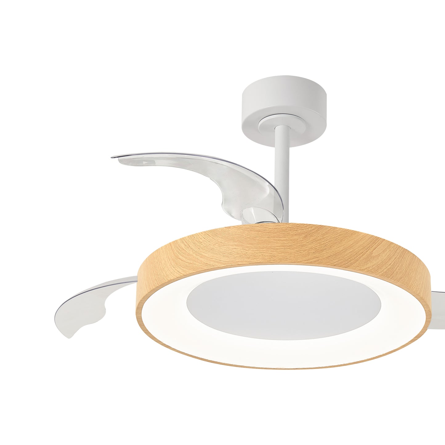 Mantra M9011 Niseko M Ceiling Fan with Light 49cm(CLOSED)1060MM(OPEN) 50W LED Dimmable Ceiling Light With Built-In 30W DC Fan, 2700-5000K Remote Control, 5500lm, White, 5yrs Warranty