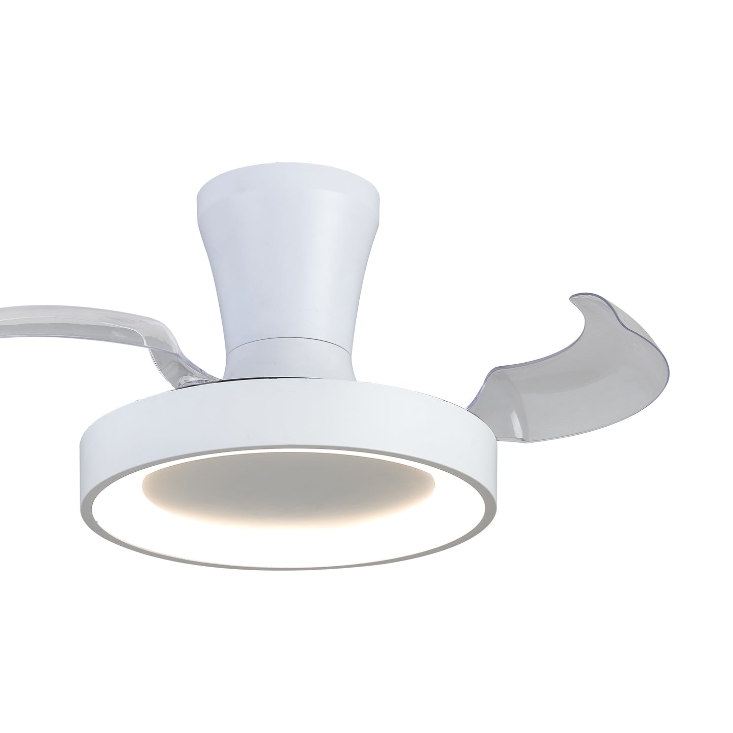 Mantra M9089 Niseko XS Ceiling Fan With Light 33cm(closed) 710mm(open) 25W LED Dimmable Ceiling Light With Built-In 25W DC Fan, 2700-5000K Remote Control, 2500lm, White, 5yrs Warranty