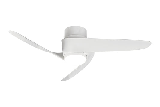 MANTRA M9066 Groenland S White 100cm 24W LED Dimmable Ceiling fan with Light With Built-In 30W DC Fan