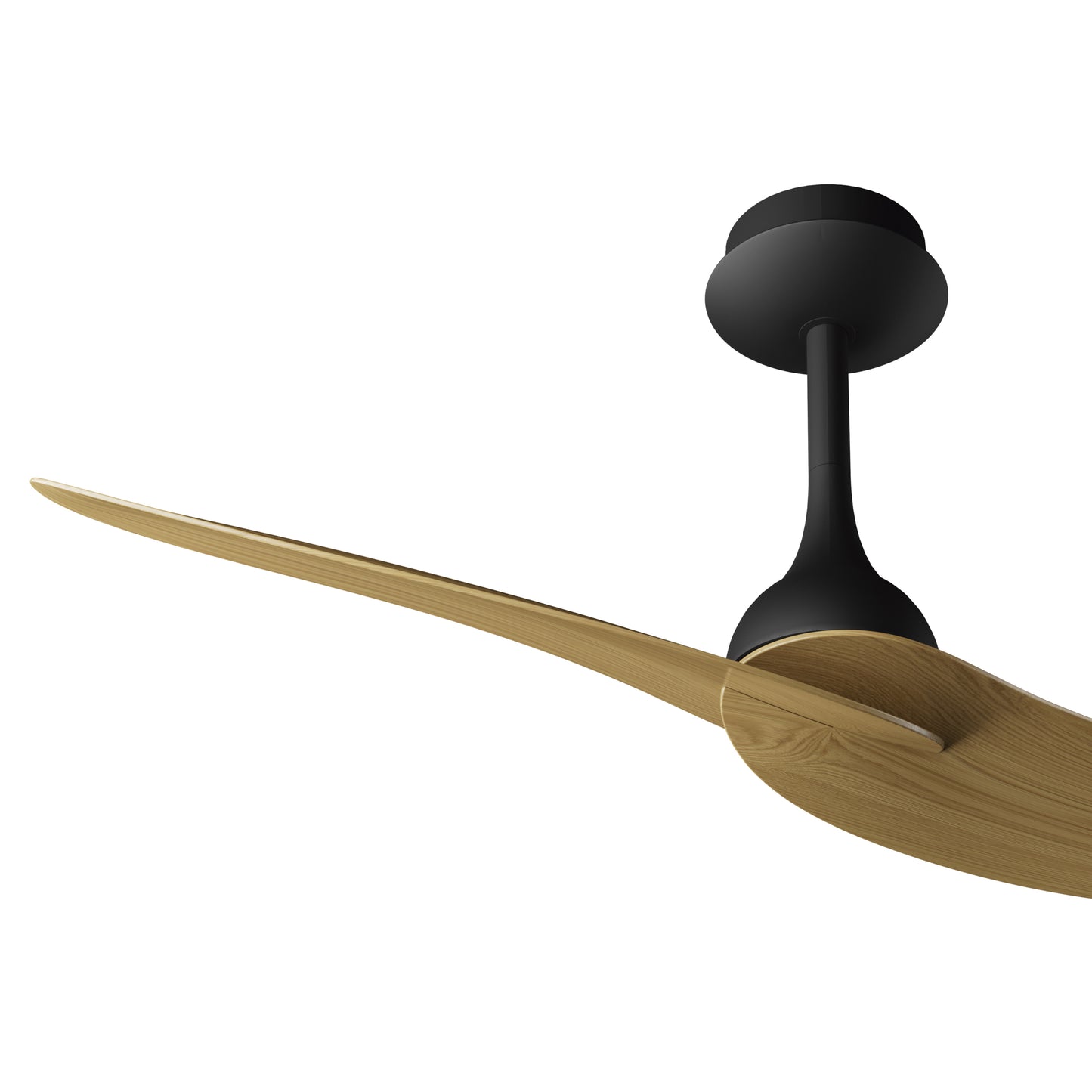 MANTRA M9038 Ipanema 1m 32W Twin Blade Ceiling Fan,NO LIGHT, Remote Control, Wood + Black, 8yrs Warranty