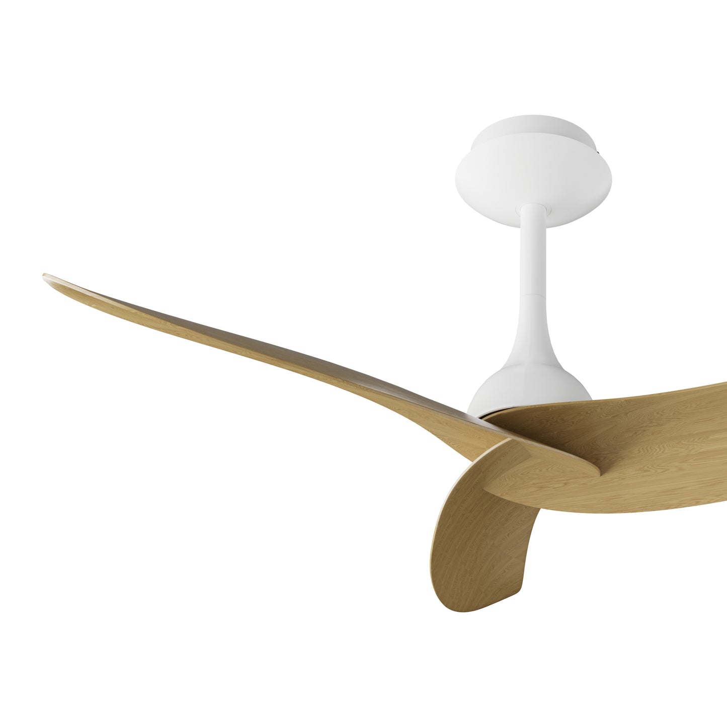 MANTRA M9042 Ipanema 1m 32W Three Blade Ceiling Fan, NO LIGHT,Remote Control, Wood/White,                 8yrs Warranty