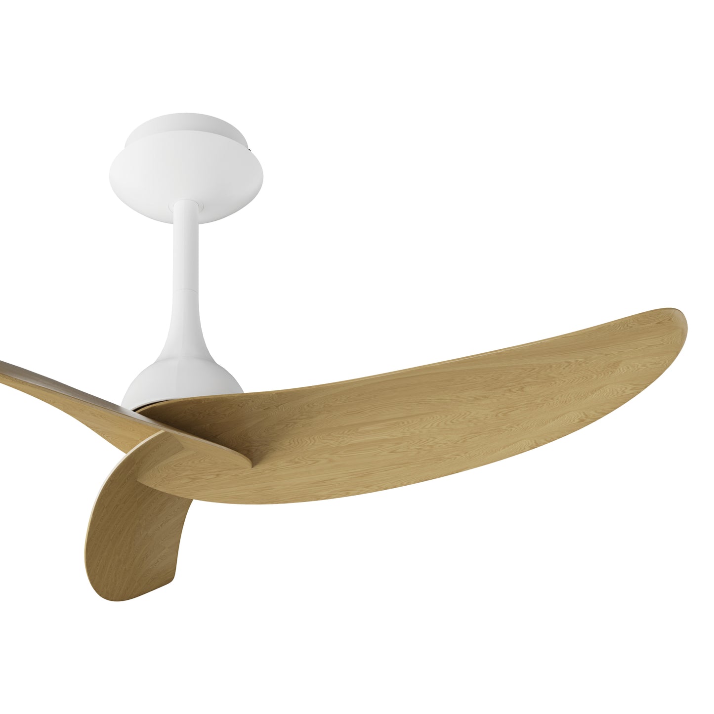 MANTRA M9042 Ipanema 1m 32W Three Blade Ceiling Fan, NO LIGHT,Remote Control, Wood/White,                 8yrs Warranty