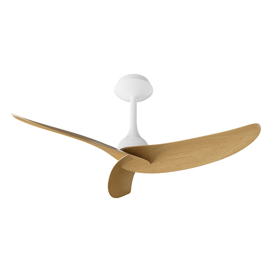 MANTRA M9042 Ipanema 1m 32W Three Blade Ceiling Fan, NO LIGHT,Remote Control, Wood/White,                 8yrs Warranty