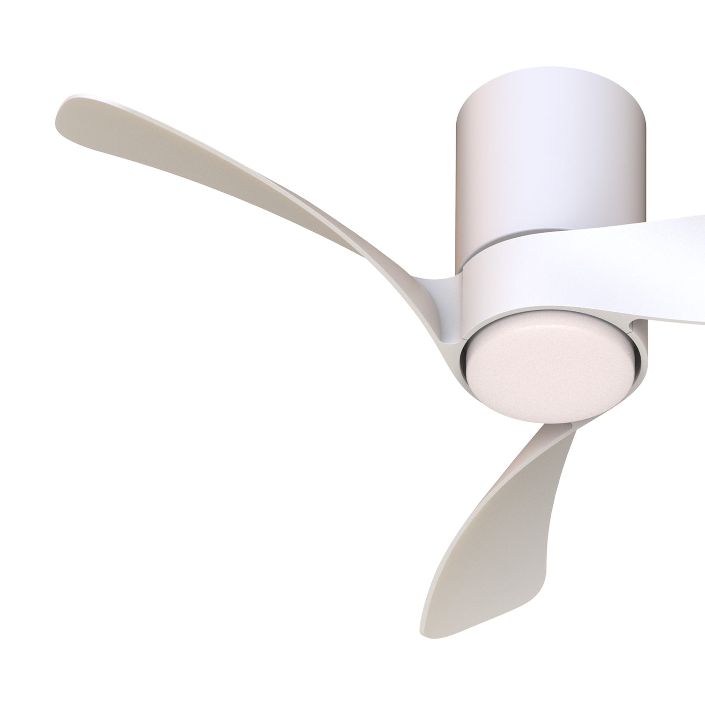 Mantra M9052 Nemo XS 72cm 18W LED Dimmable Ceiling Light With Built-In 26W DC Fan, 2700-5000K Remote Control, 2800lm, White,