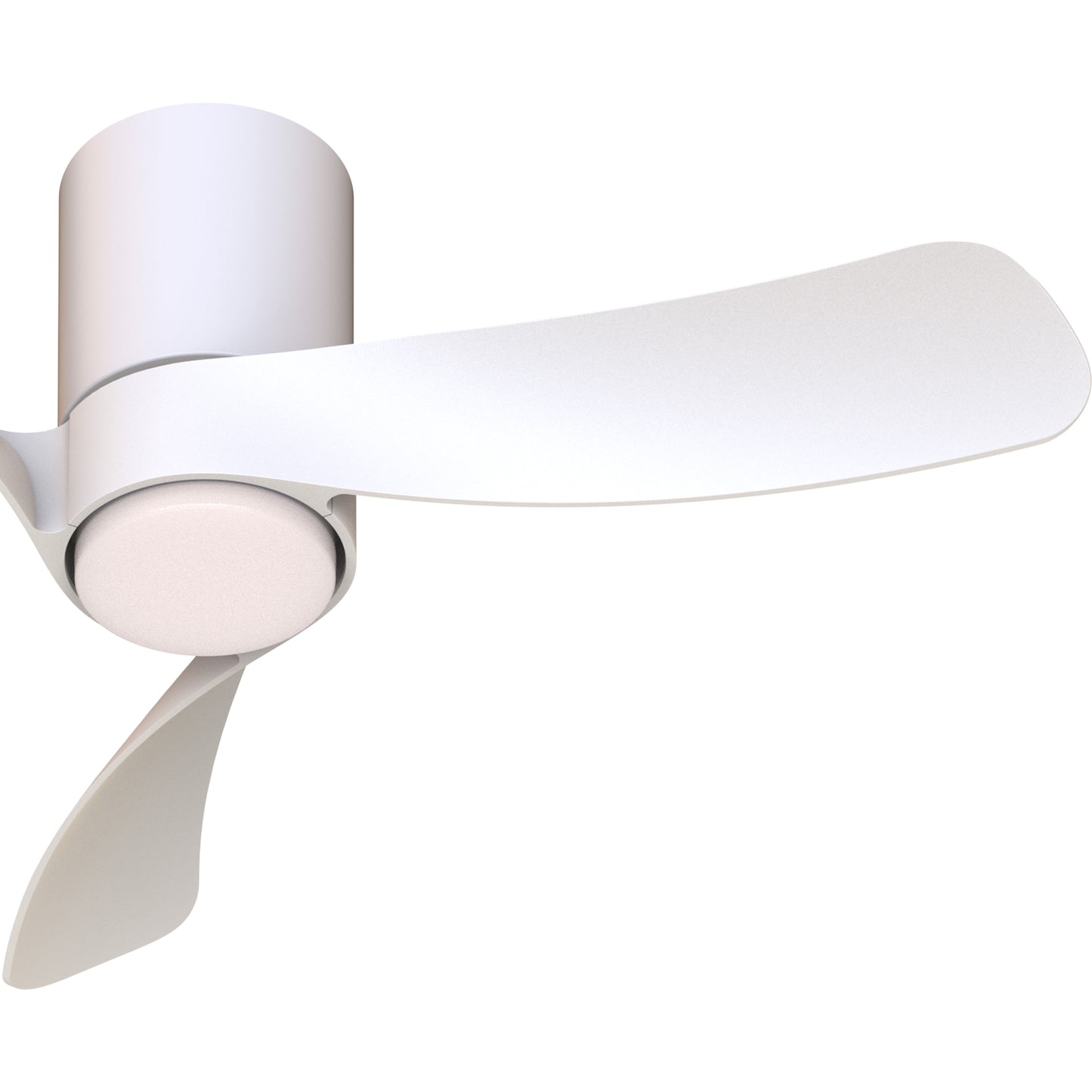 Mantra M9052 Nemo XS 72cm 18W LED Dimmable Ceiling Light With Built-In 26W DC Fan, 2700-5000K Remote Control, 2800lm, White,