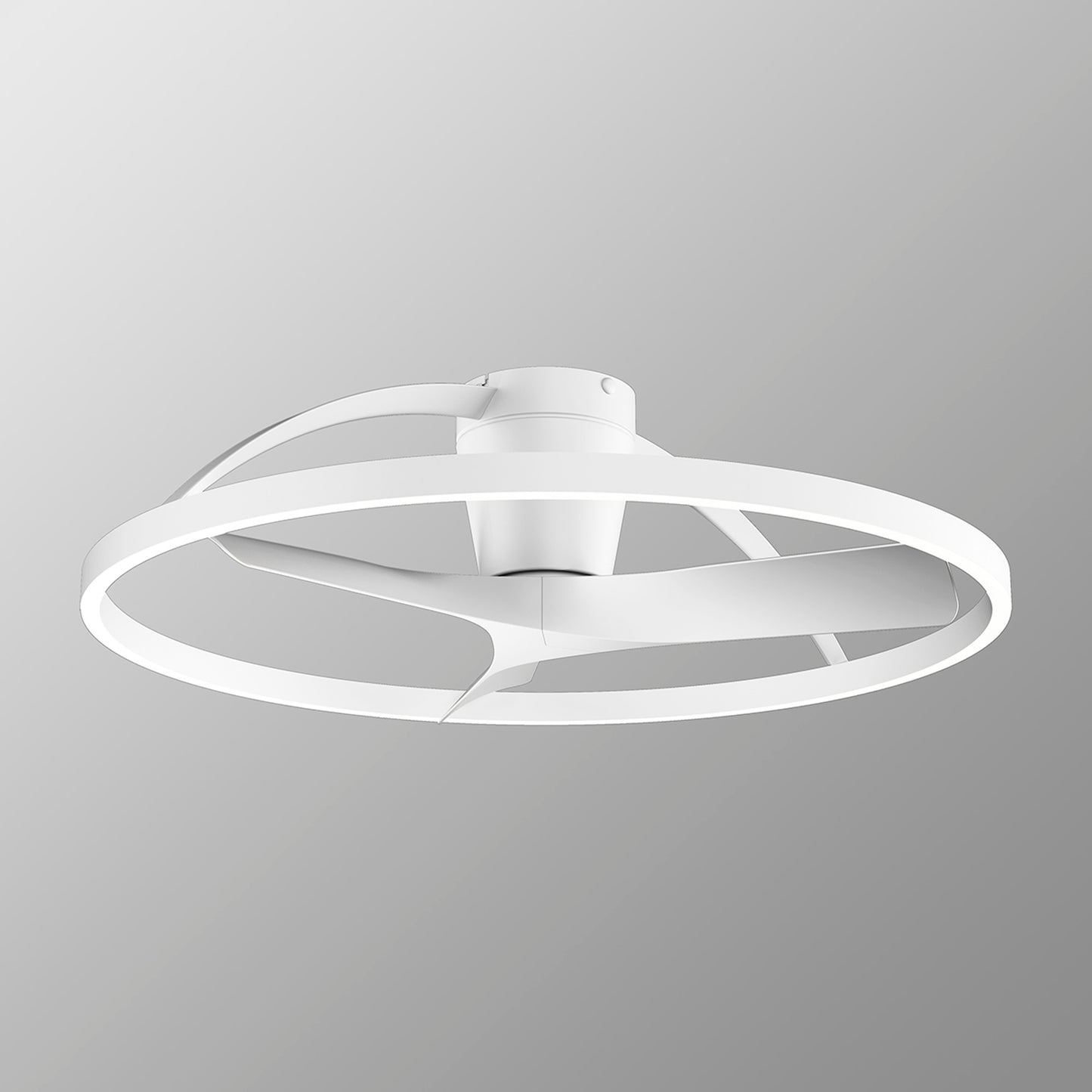 Mantra M9043 Nepal II 75cm 32W LED Dimmable Light With Built-In 32W DC Reversible Fan, White Finish c/w Remote Control, 4000lm, 5yrs Warranty