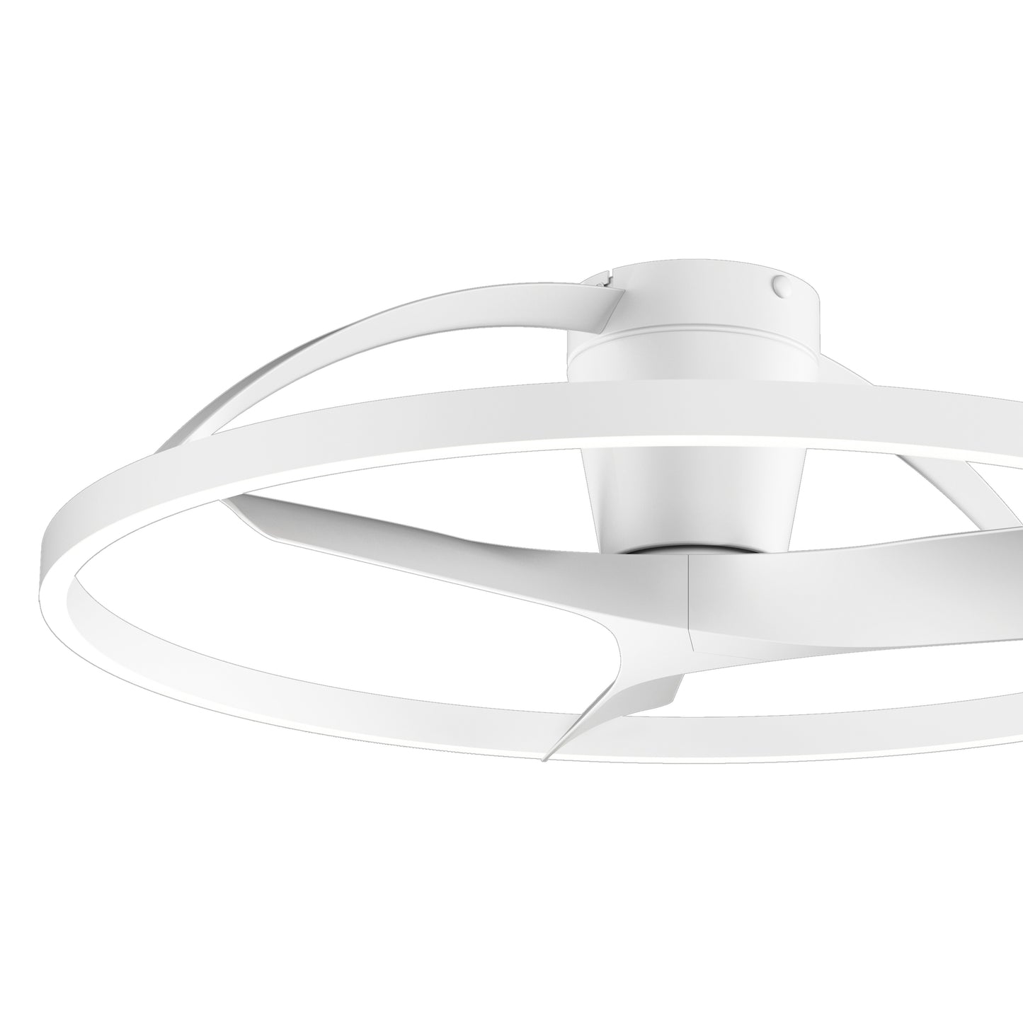 Mantra M9043 Nepal II 75cm 32W LED Dimmable Light With Built-In 32W DC Reversible Fan, White Finish c/w Remote Control, 4000lm, 5yrs Warranty