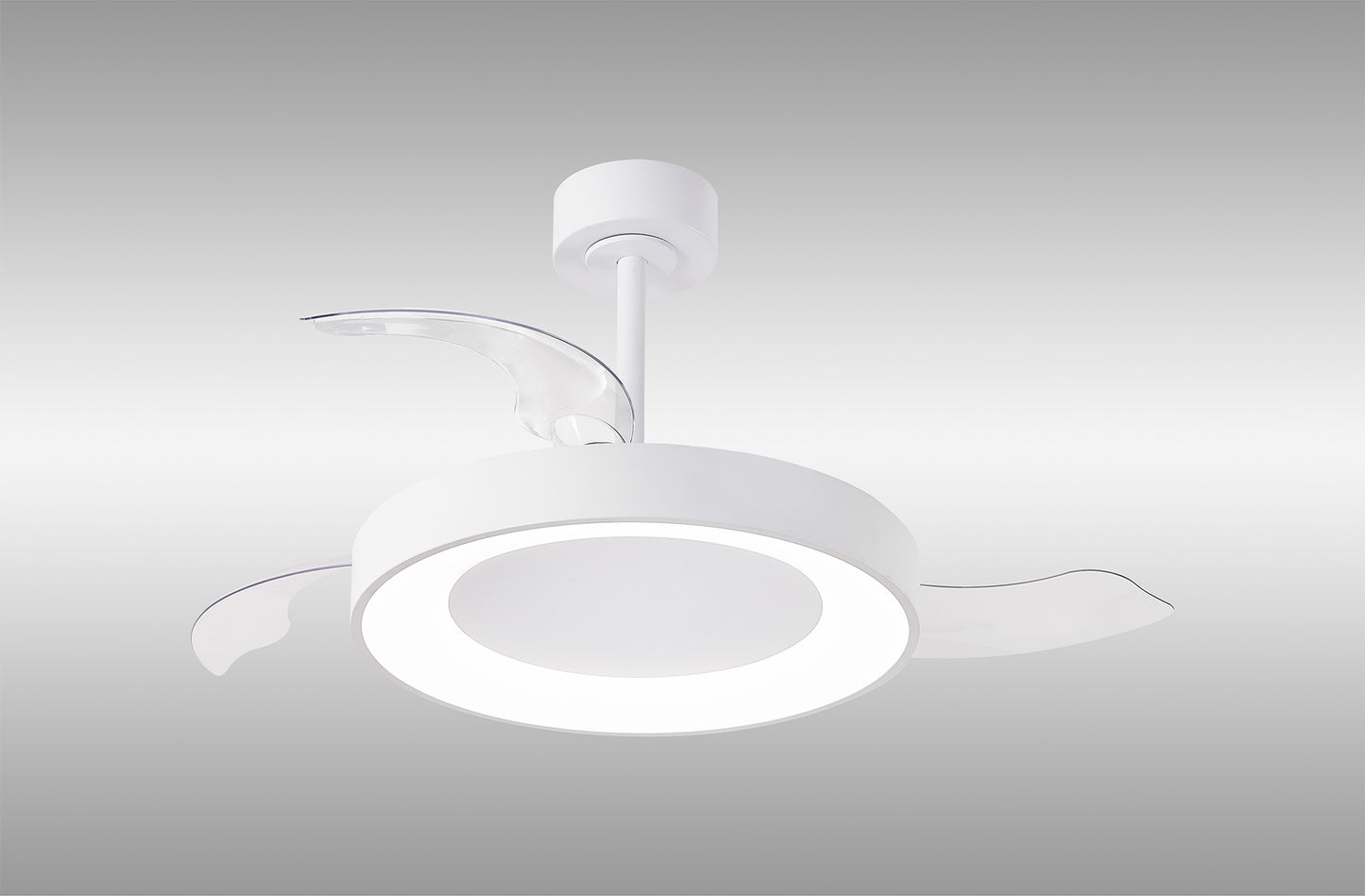 Mantra M9010 Niseko M Ceiling Fan with Light 49cm(CLOSED)1060MM(OPEN) 50W LED Dimmable Ceiling Light With Built-In 30W DC Fan, 2700-5000K Remote Control, 5500lm, White, 5yrs Warranty