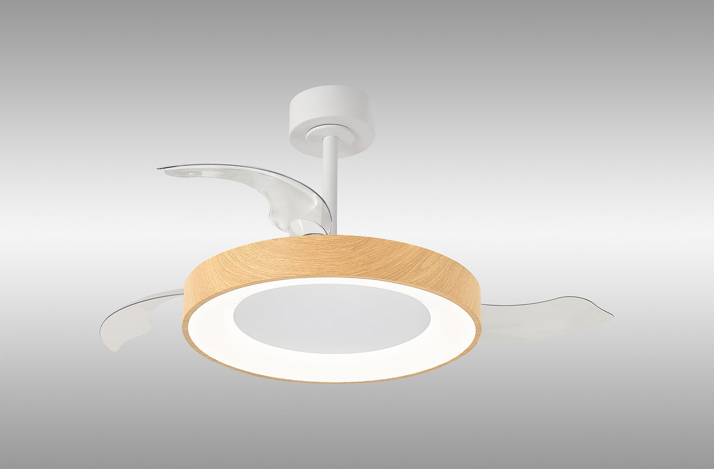 Mantra M9011 Niseko M Ceiling Fan with Light 49cm(CLOSED)1060MM(OPEN) 50W LED Dimmable Ceiling Light With Built-In 30W DC Fan, 2700-5000K Remote Control, 5500lm, White, 5yrs Warranty