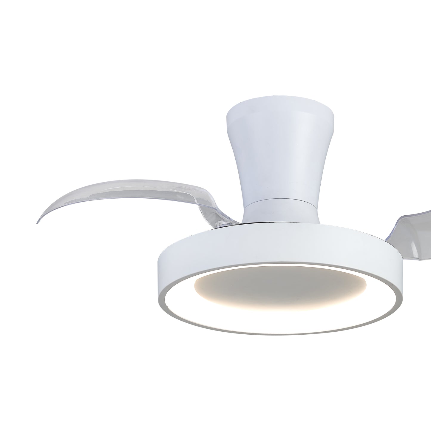 Mantra M9089 Niseko XS Ceiling Fan With Light 33cm(closed) 710mm(open) 25W LED Dimmable Ceiling Light With Built-In 25W DC Fan, 2700-5000K Remote Control, 2500lm, White, 5yrs Warranty