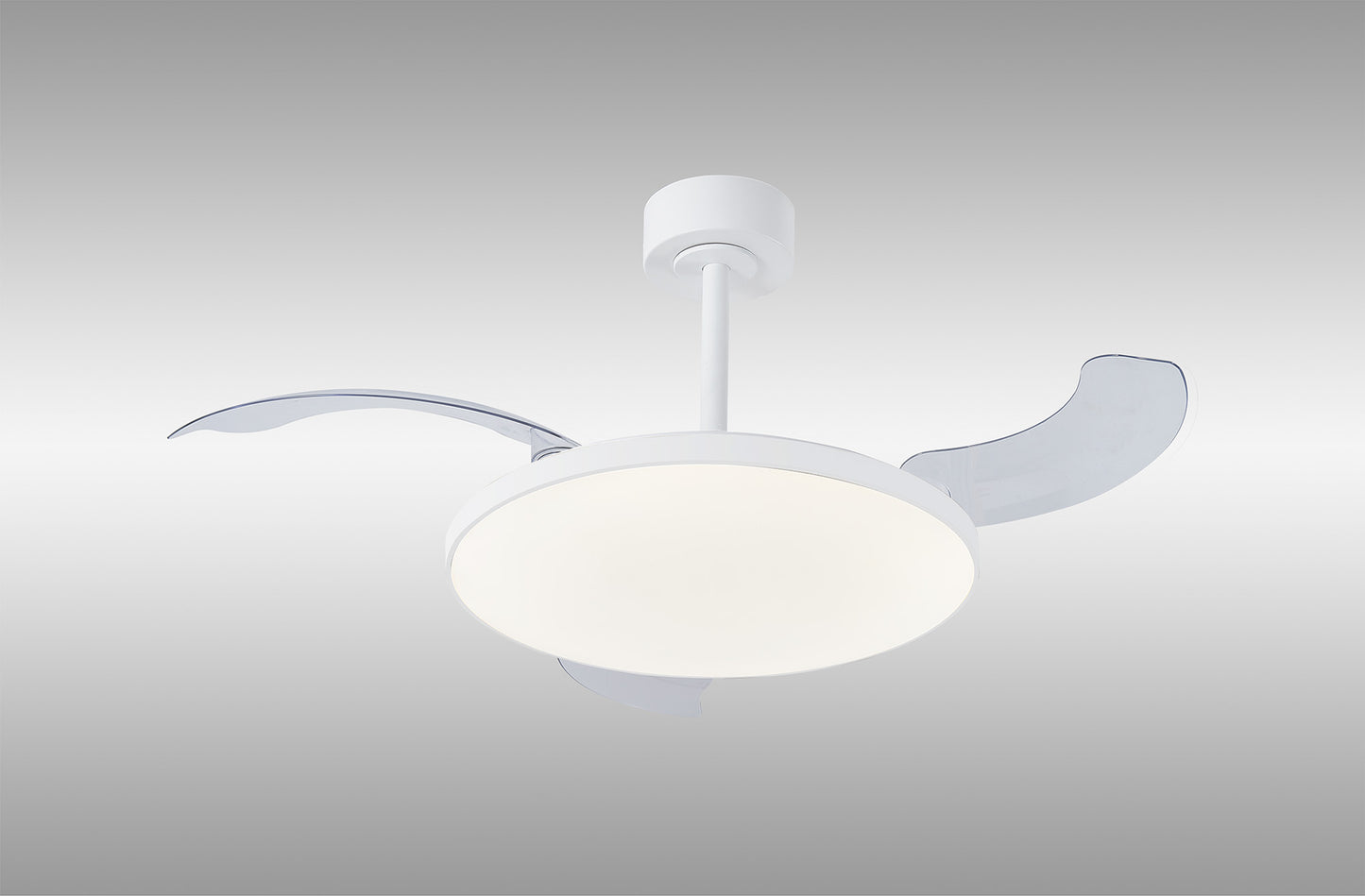 Mantra M9006 Slim Fan 50cm 50W LED Dimmable Ceiling Light With Built-In 30W DC Fan, 2700-5000K Remote Control, 3500lm, White, 5yrs Warranty