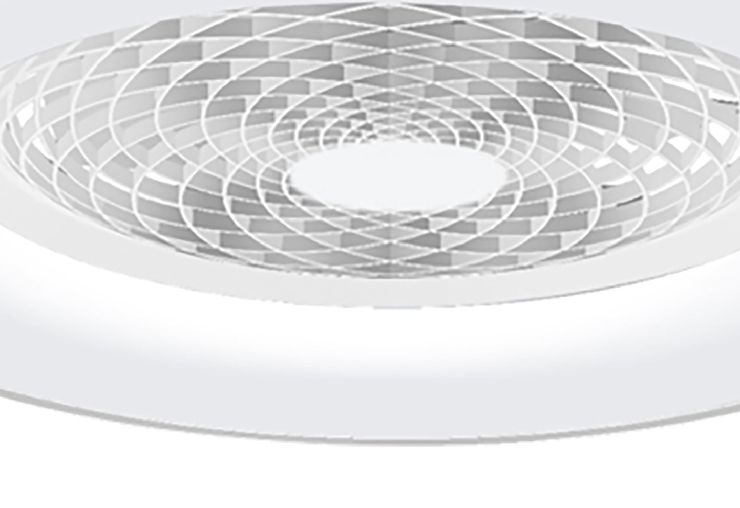MANTRA M7123 Tibet White Ceiling Fan with light 65cm 70W LED Dimmable Ceiling Light With 35W DC Reversible Fan,Remote, APP & Alexa/Google Voice, 5yrs Warranty